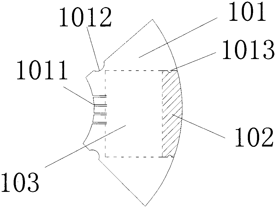 A well-tunnel structure whole-area on-line monitoring bus bar and a method for installing and using the bus bar