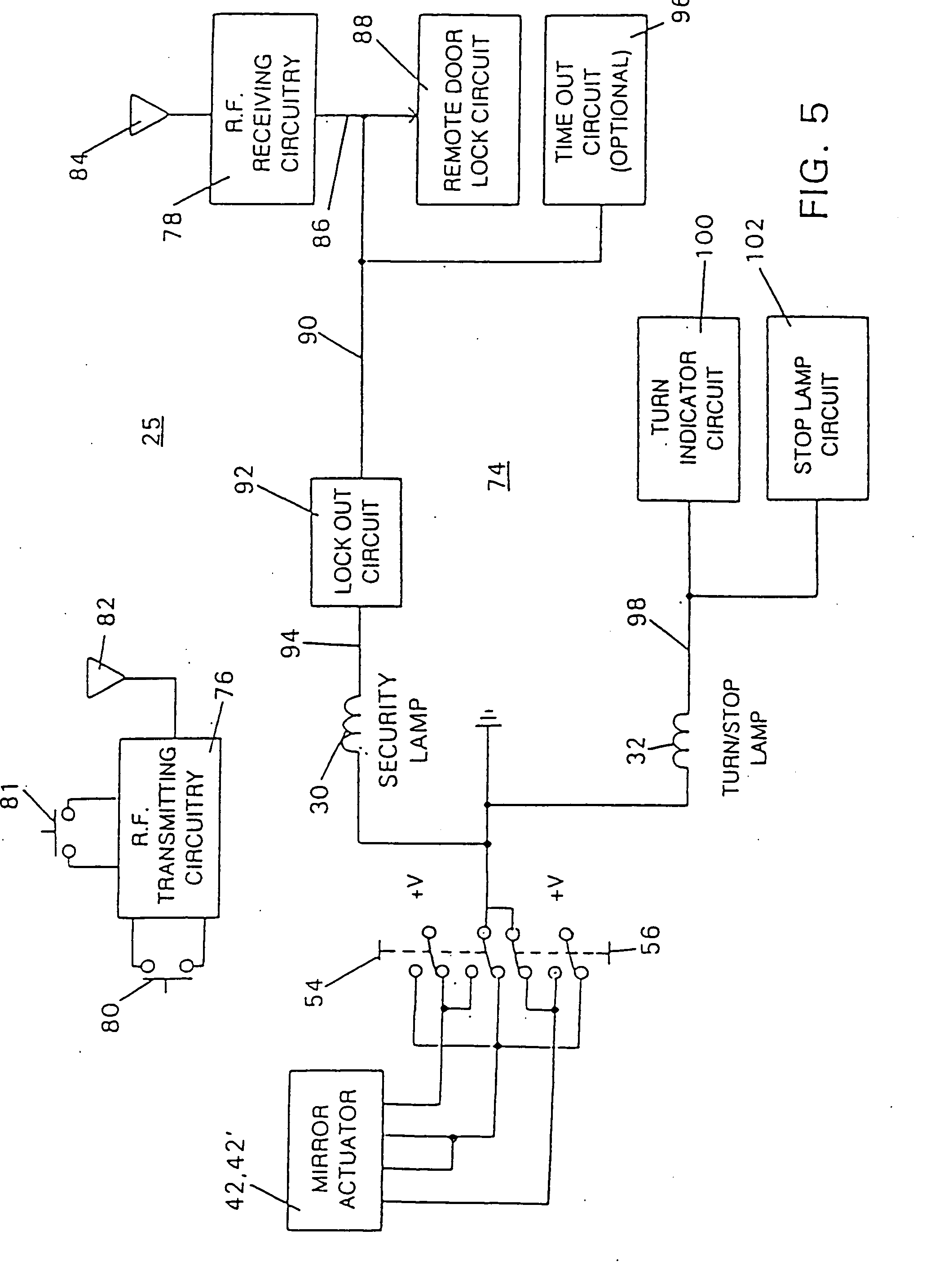 Lighted exterior mirror system for a vehicle