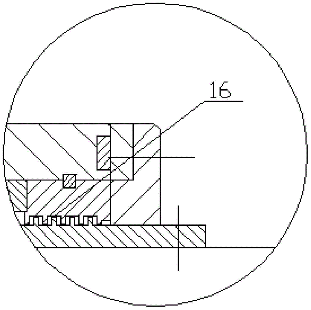 Internal mixer rotor sealing device