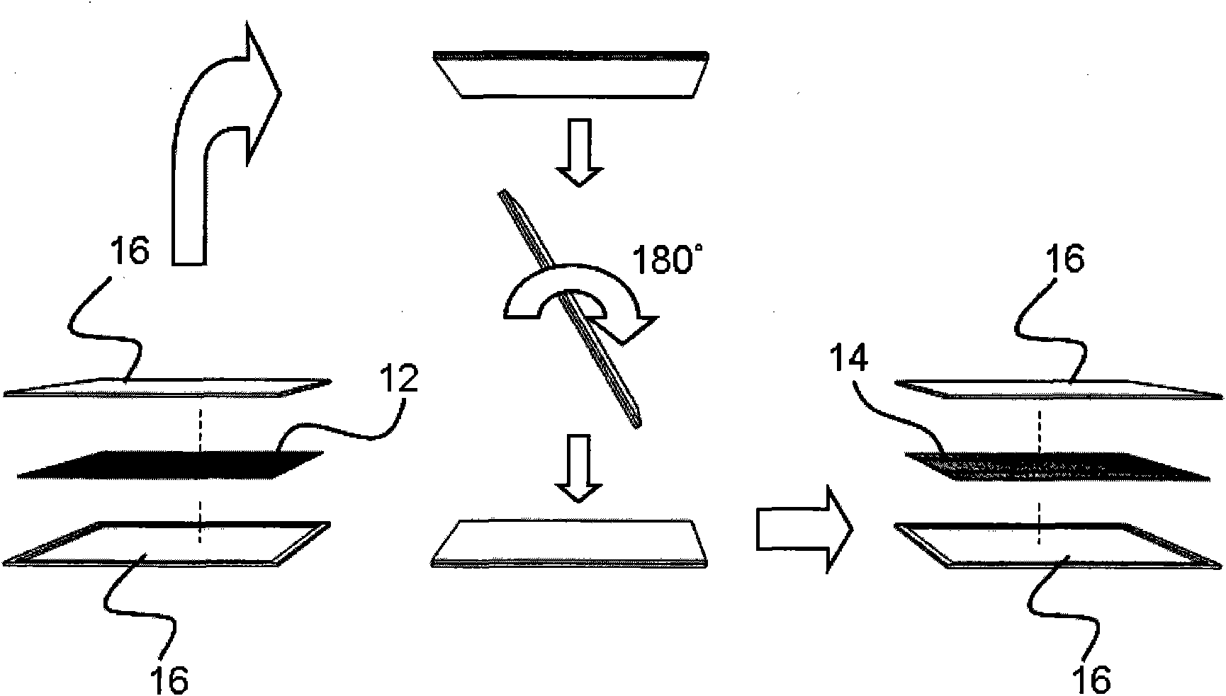 Solar silicon chip detecting machine platform and detecting method