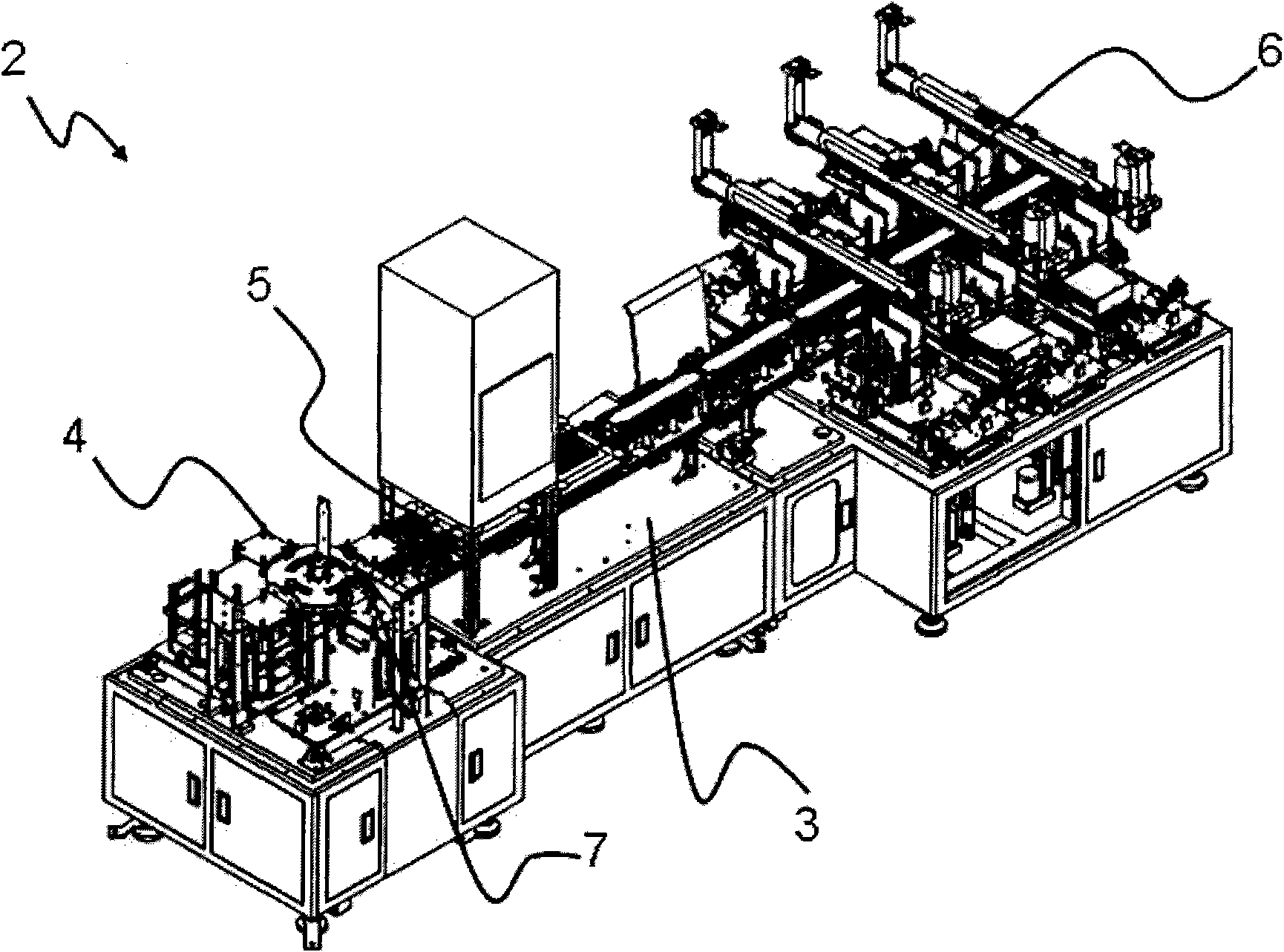 Solar silicon chip detecting machine platform and detecting method