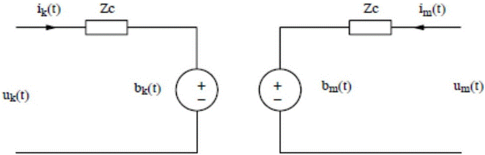 Three-phase modeling method for distribution network