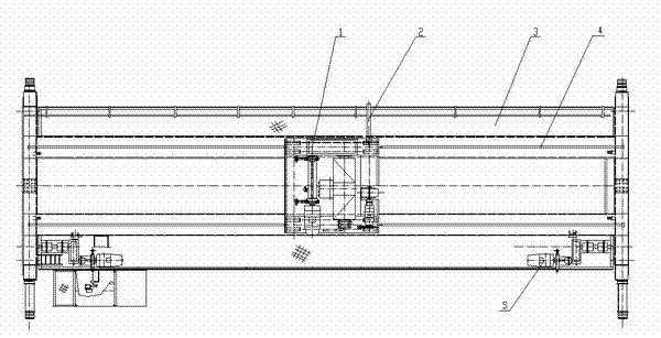 Low wheel pressure crane