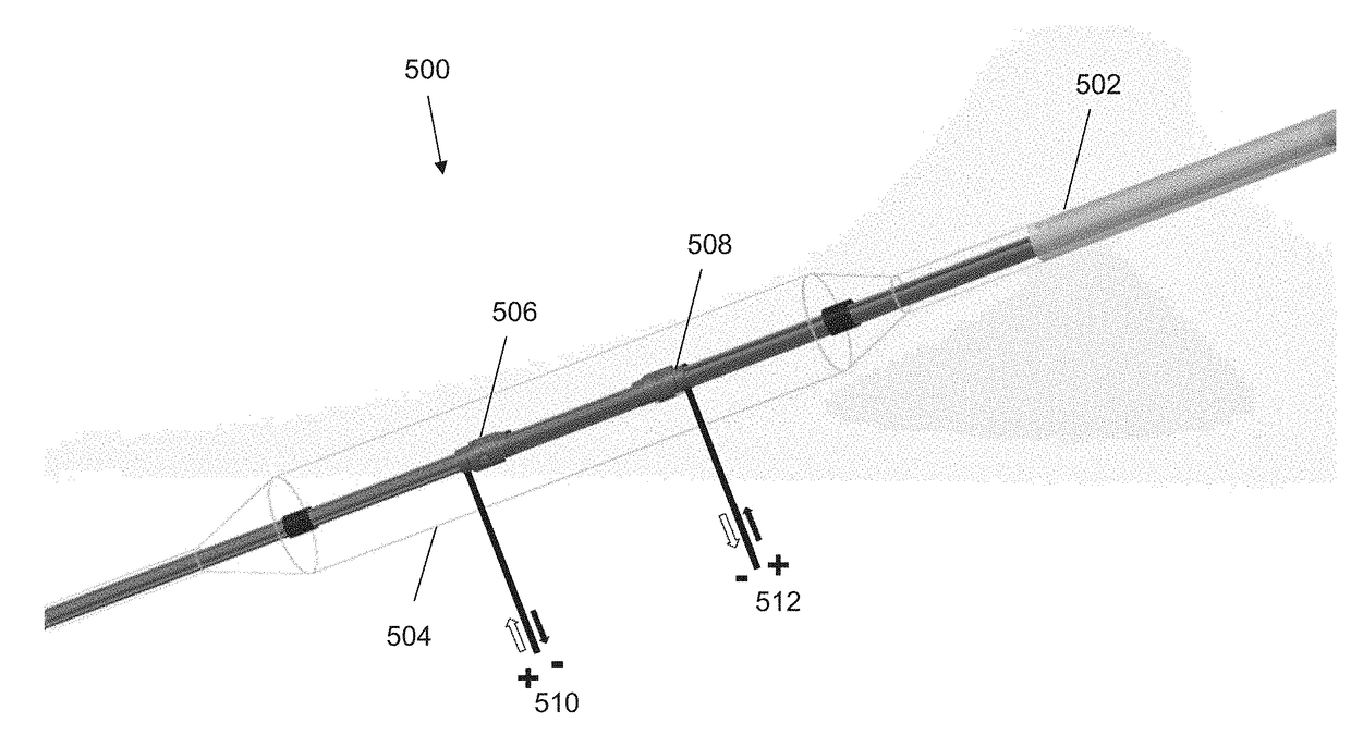 Shock wave device with polarity switching