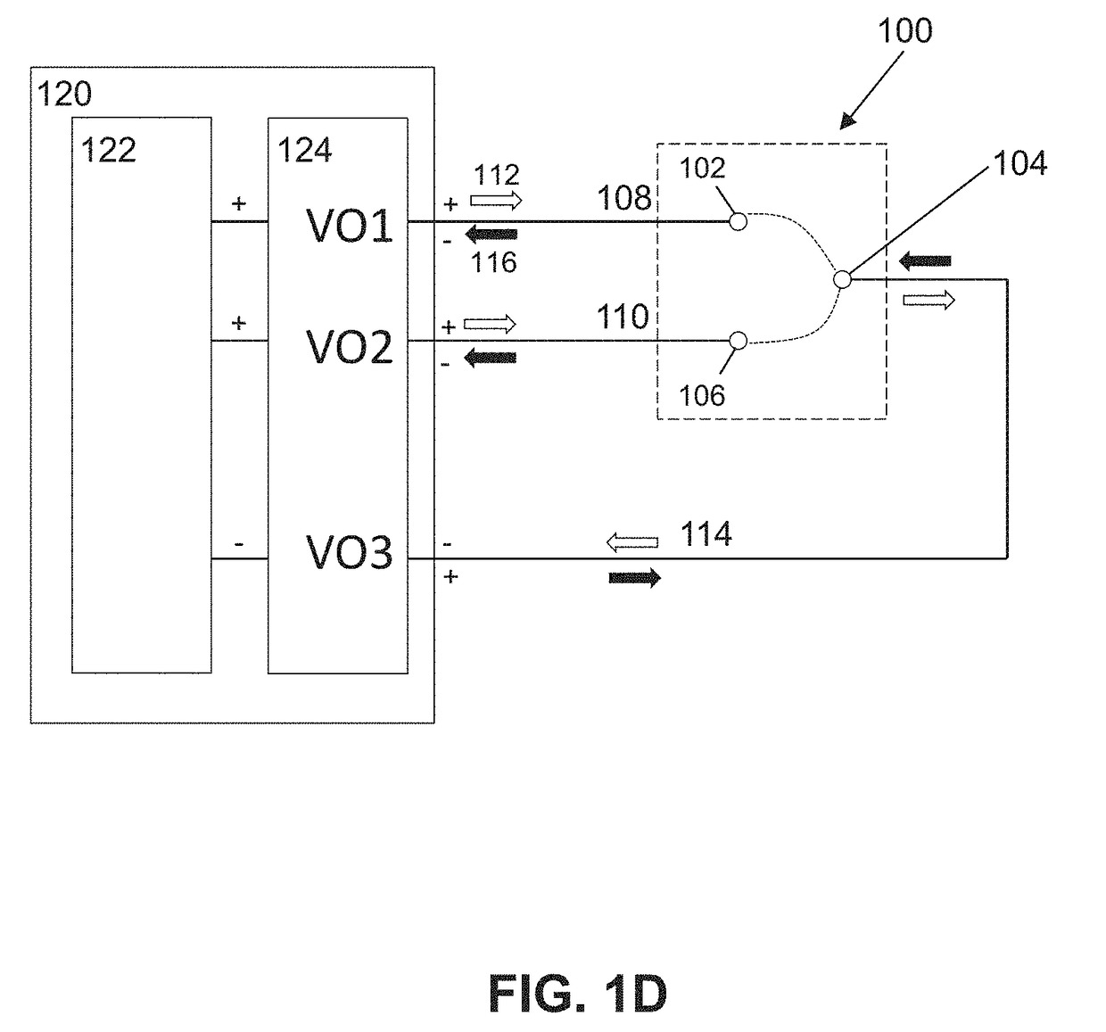 Shock wave device with polarity switching