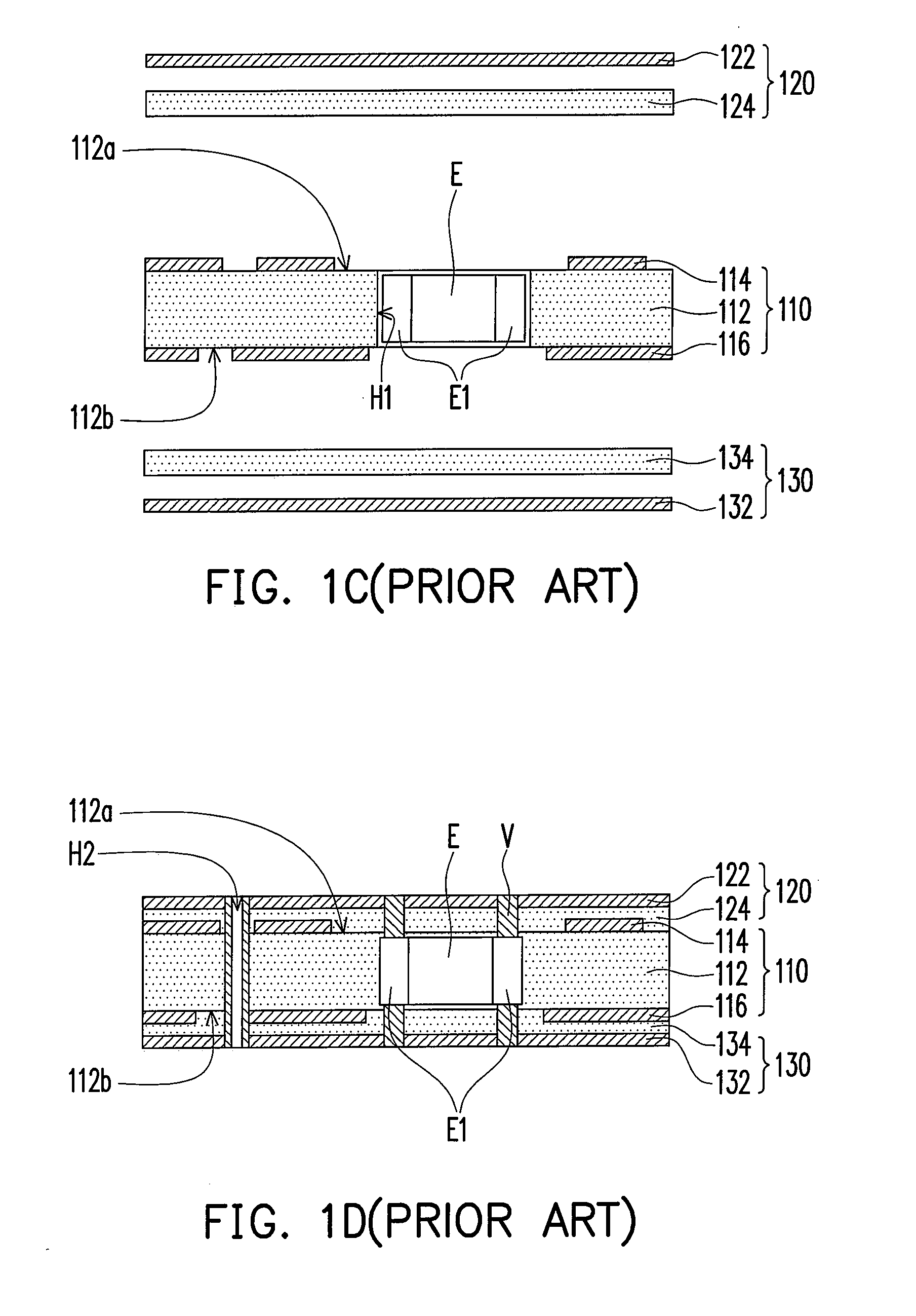 Method of fabricating substrate with embedded component therein