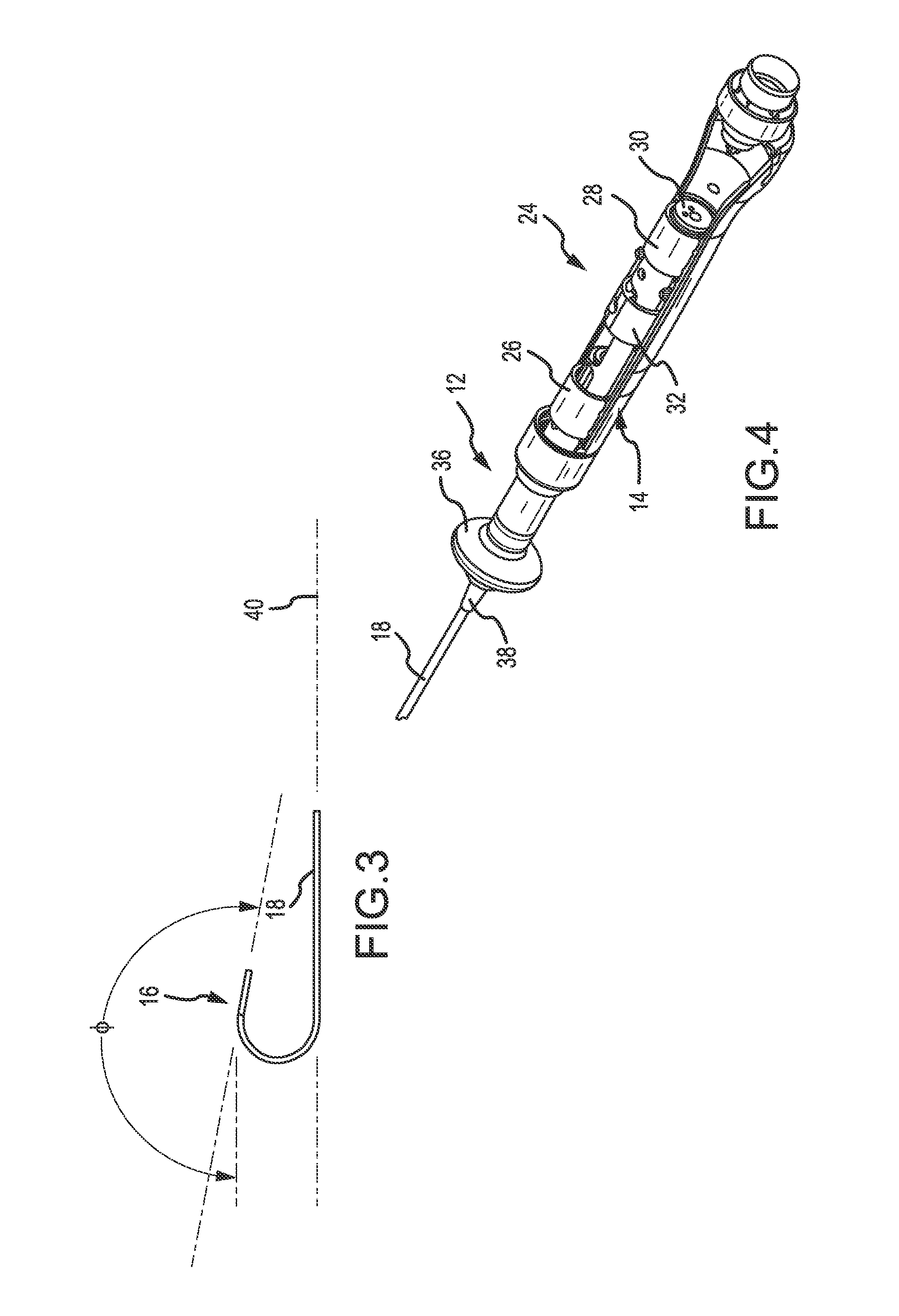 Catheter having an active return-to-straight mechanism