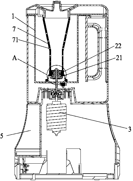 Circular grinding device