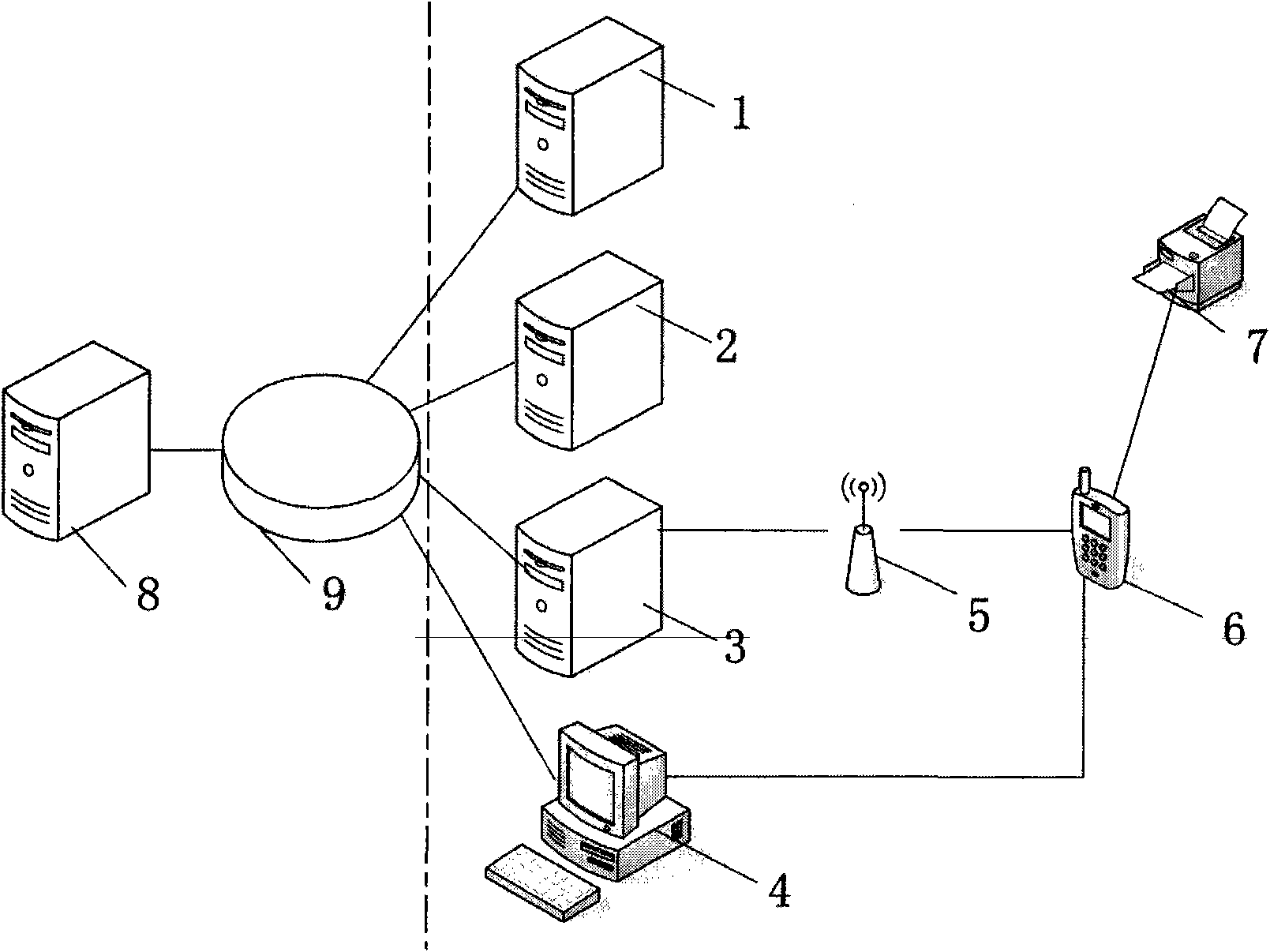 Movable electrical inspection application system