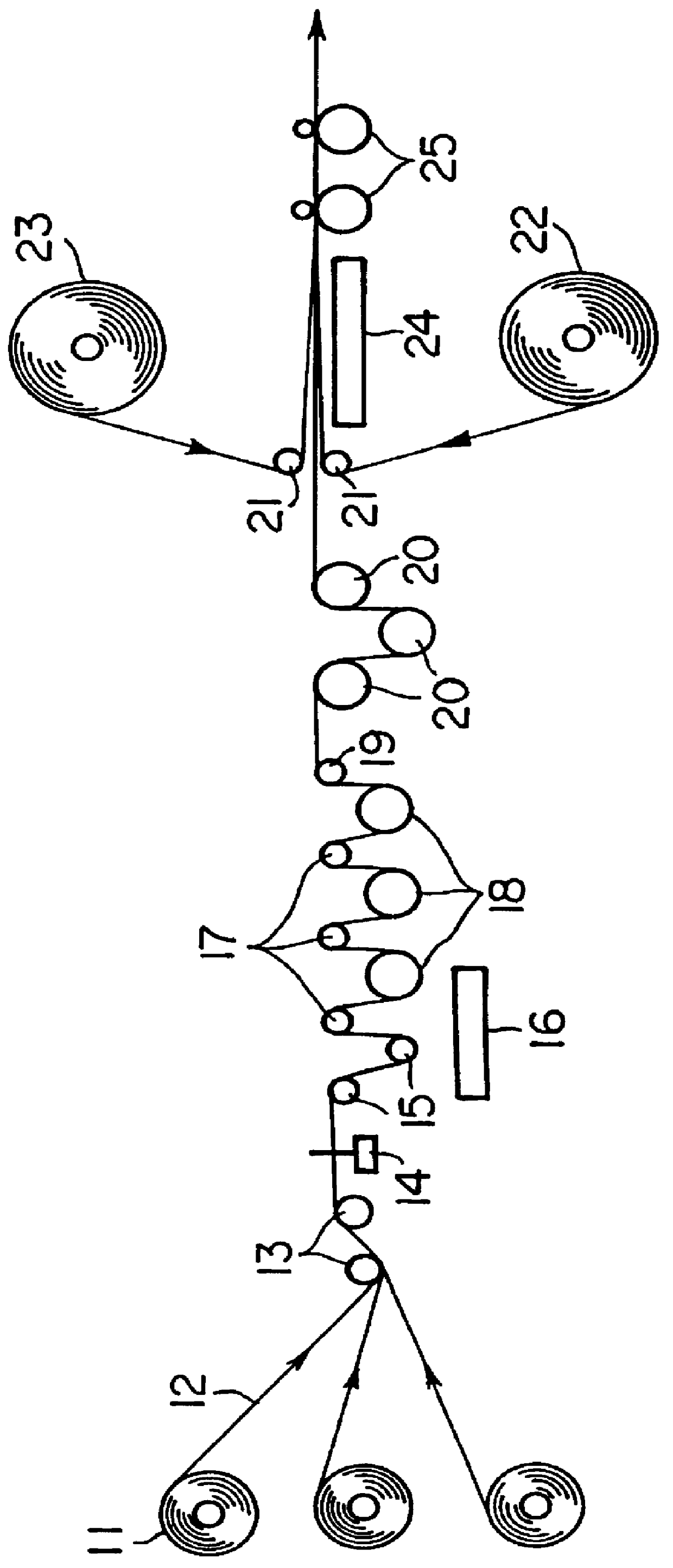 Method and apparatus for opening reinforcing fiber bundle and method of manufacturing prepreg