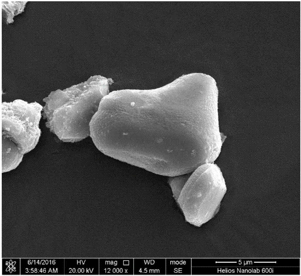 Fluorophosphate lithium ion-electron mixed conductor modified lithium cobaltate composite material and preparation method thereof