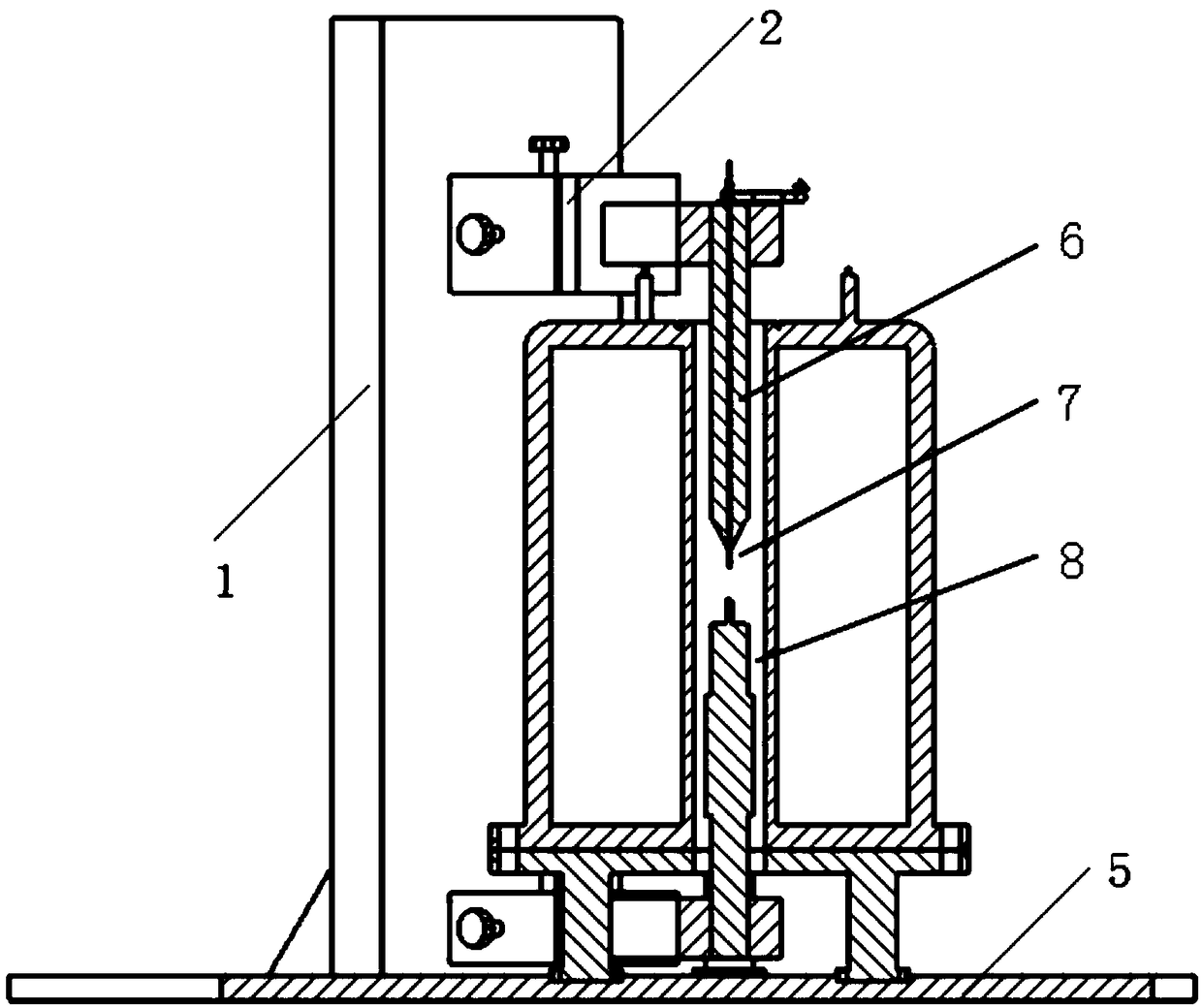 Gravity offset device for high-precision micrometer balls made of diamagnetic materials