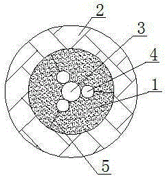 A tension-resistant support type anti-floating anchor structure