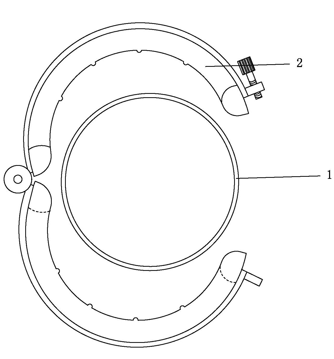 Disposable circumcision anastomat and auxiliary device for sheathing annular elastic ring