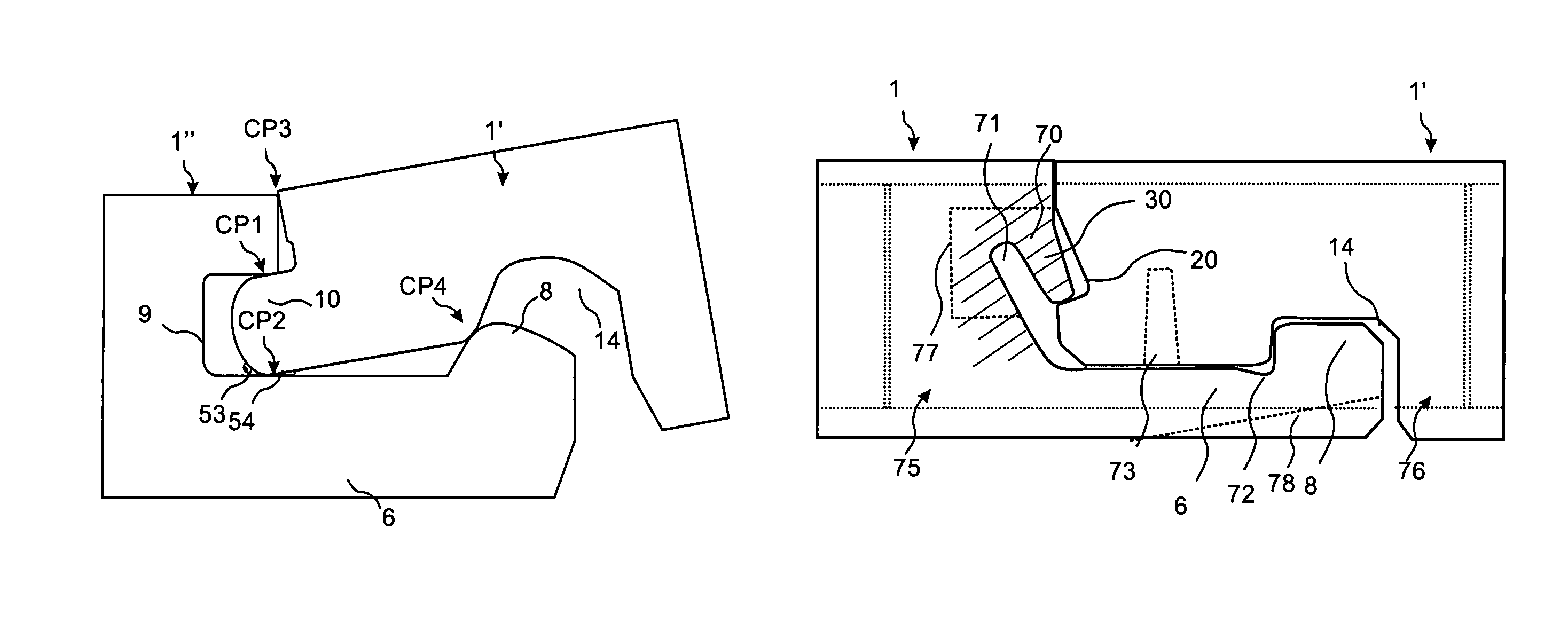 Mechanical locking of floor panels with vertical folding