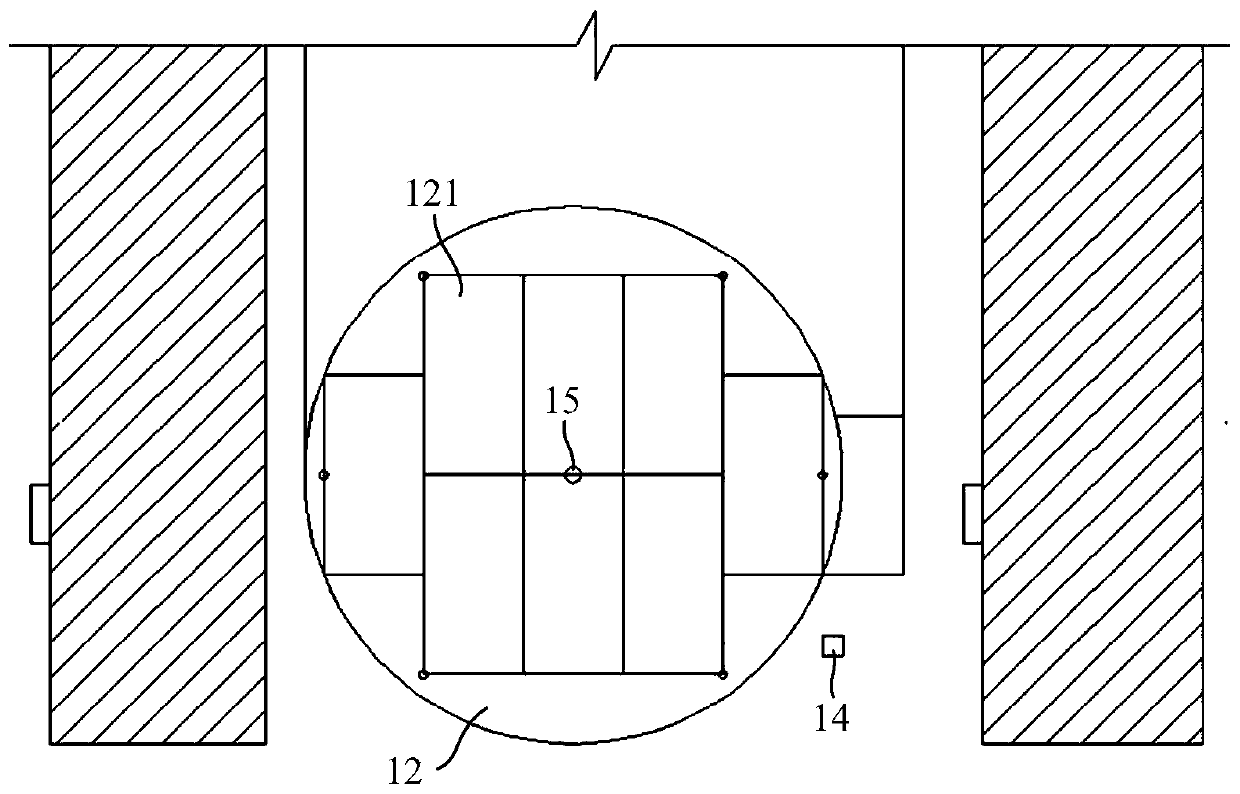 Parking system for old community and parking method of parking system