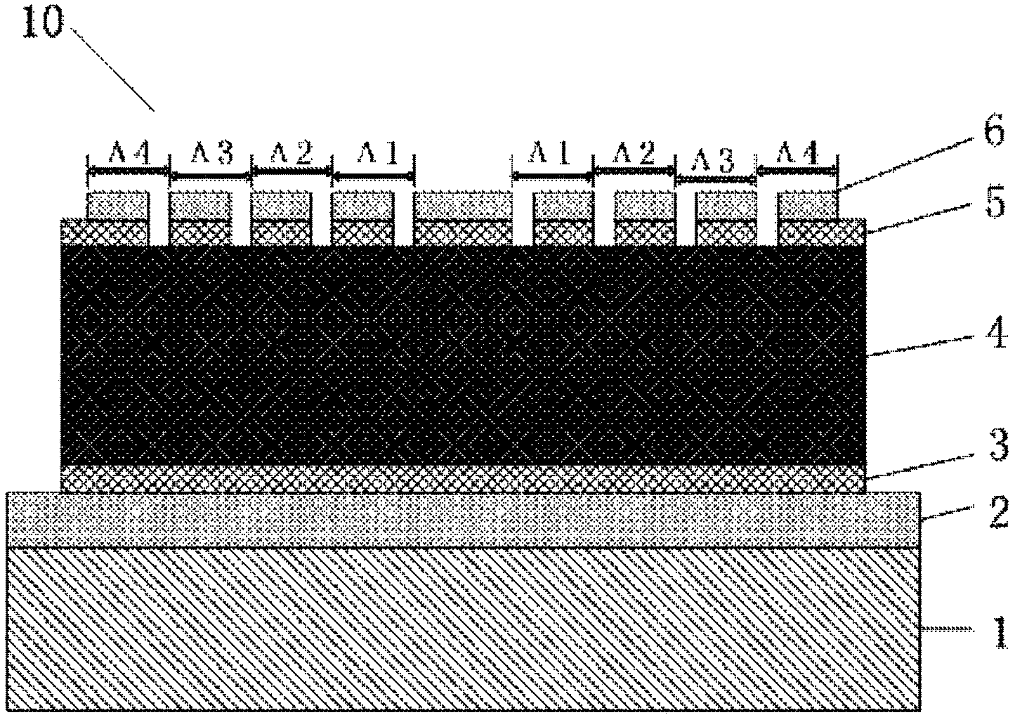 High-power low-divergence-angle semiconductor terahertz vertical plane emitting laser