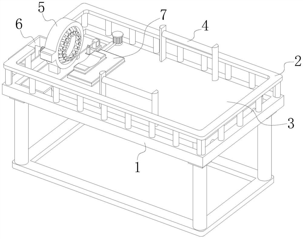 A special bed for infant medical examination