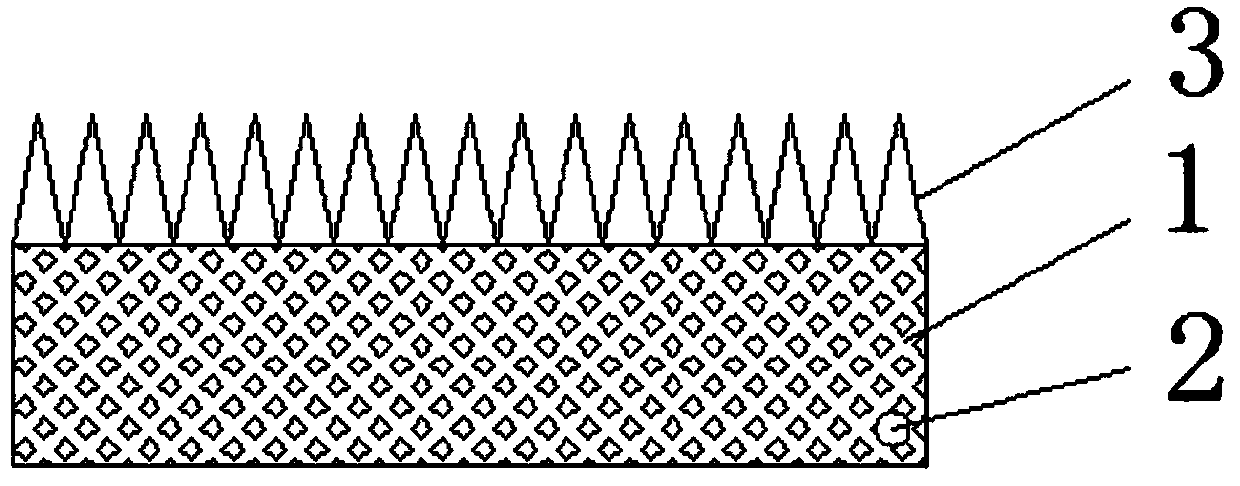 Supporting mechanism for selectively laser-melting and forming metal component