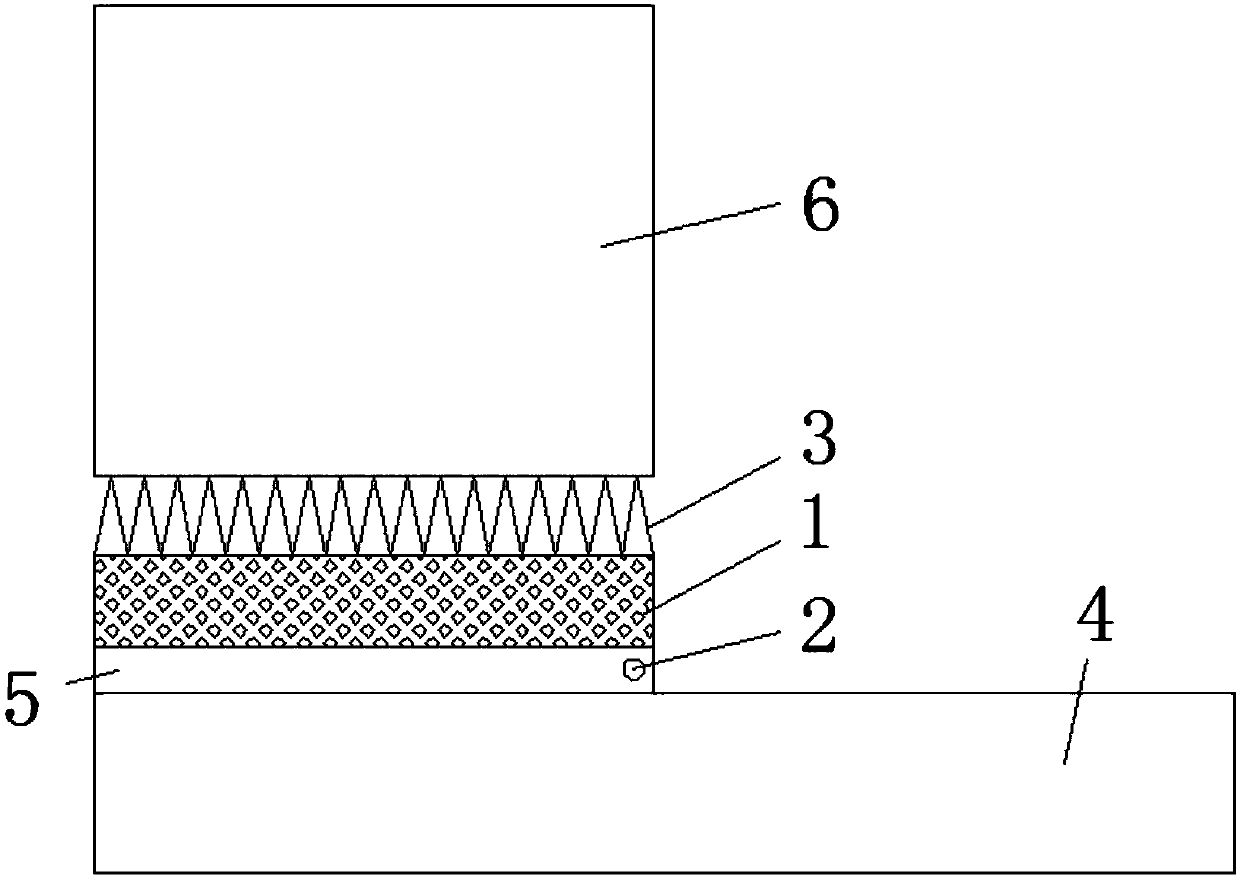 Supporting mechanism for selectively laser-melting and forming metal component