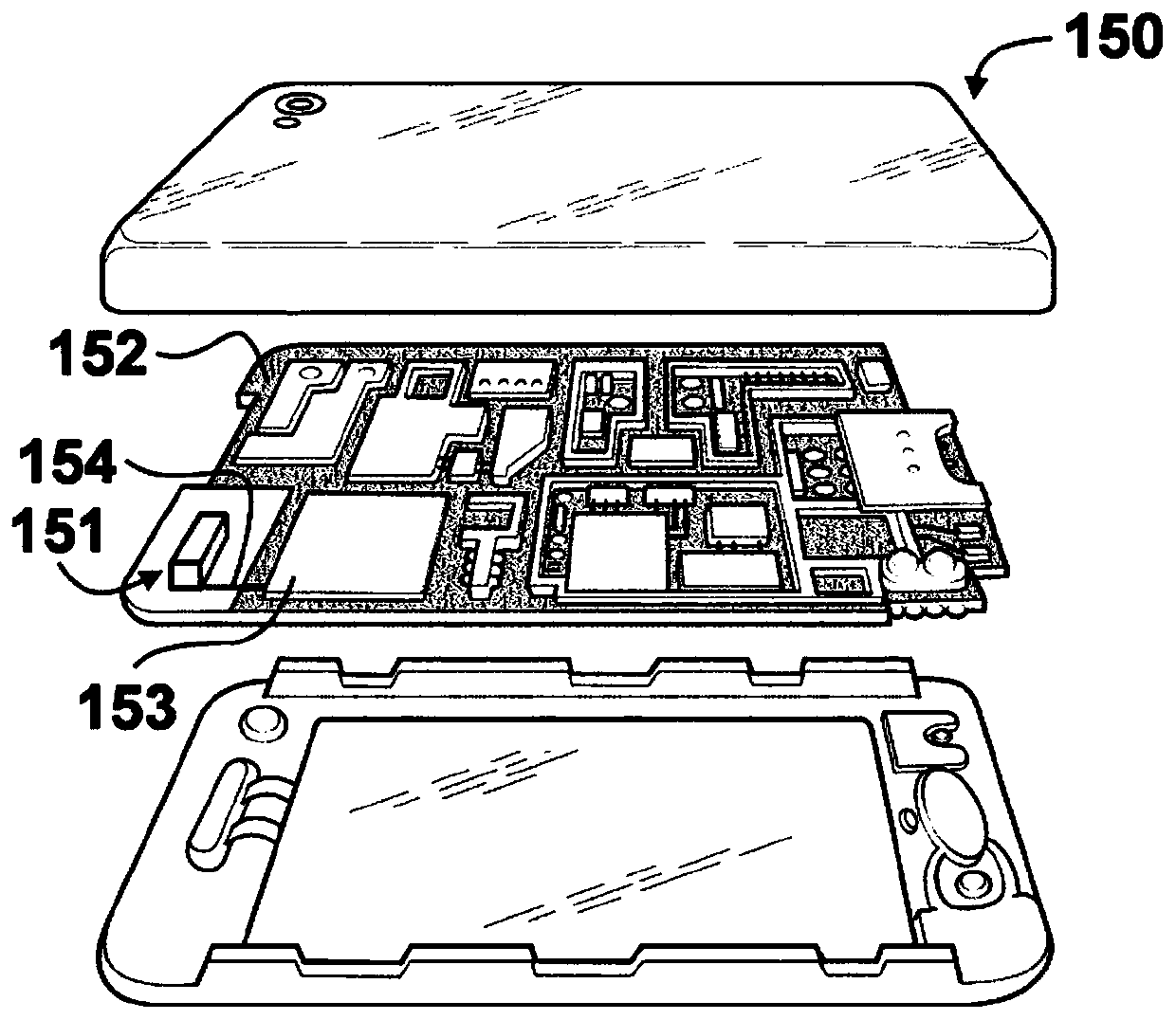 Ultra-thin launch system for electronic devices