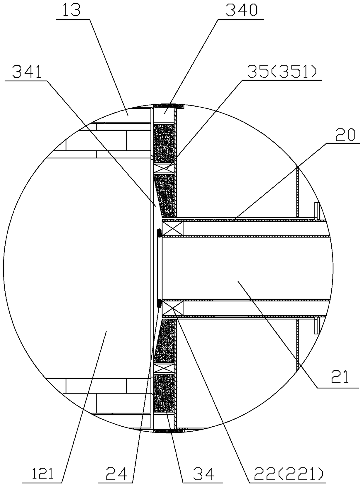 Pulverized coal burner for efficient ignition and combustion of asphalt mixing plants