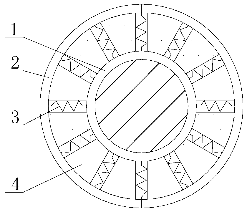 Bridge anti-collision device and bridge