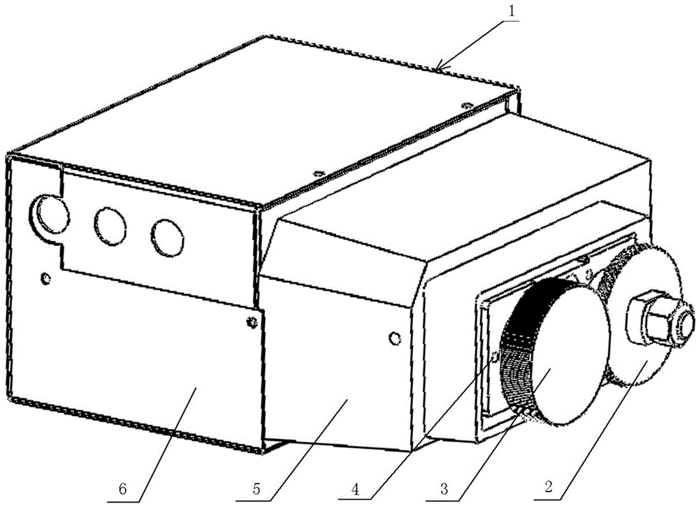 Force measurement type online grain water sensing device