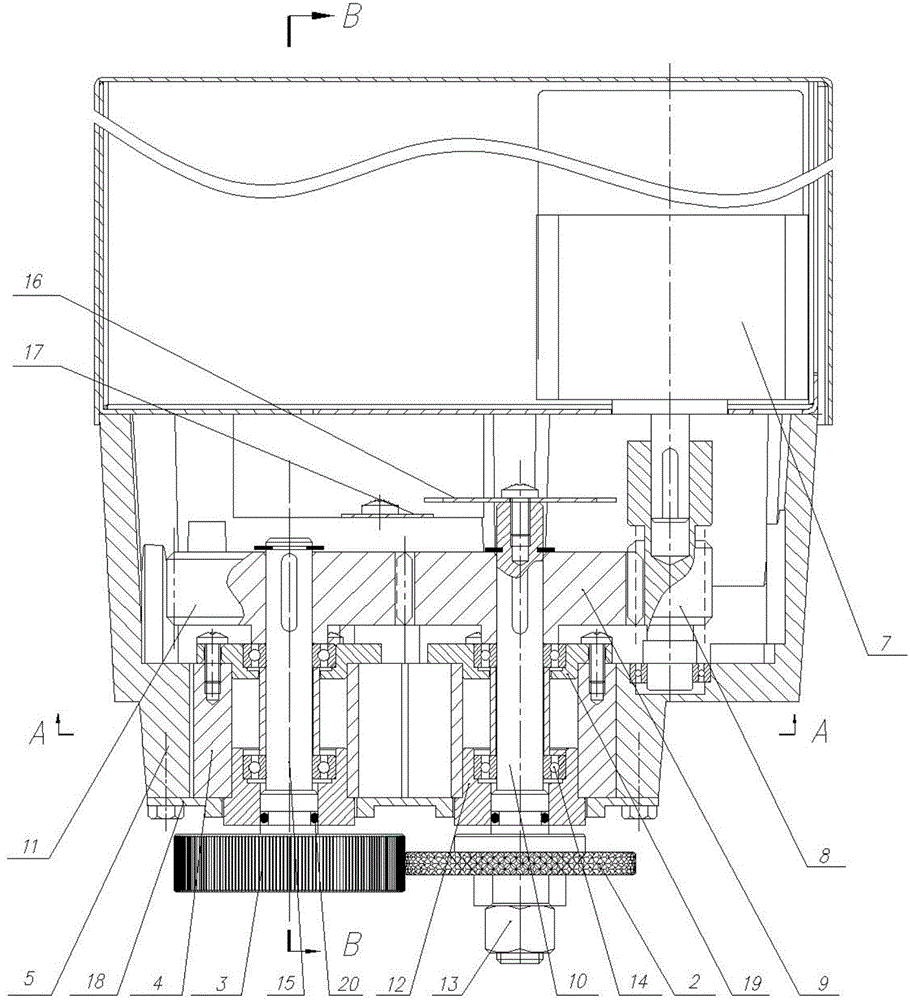 Force measurement type online grain water sensing device