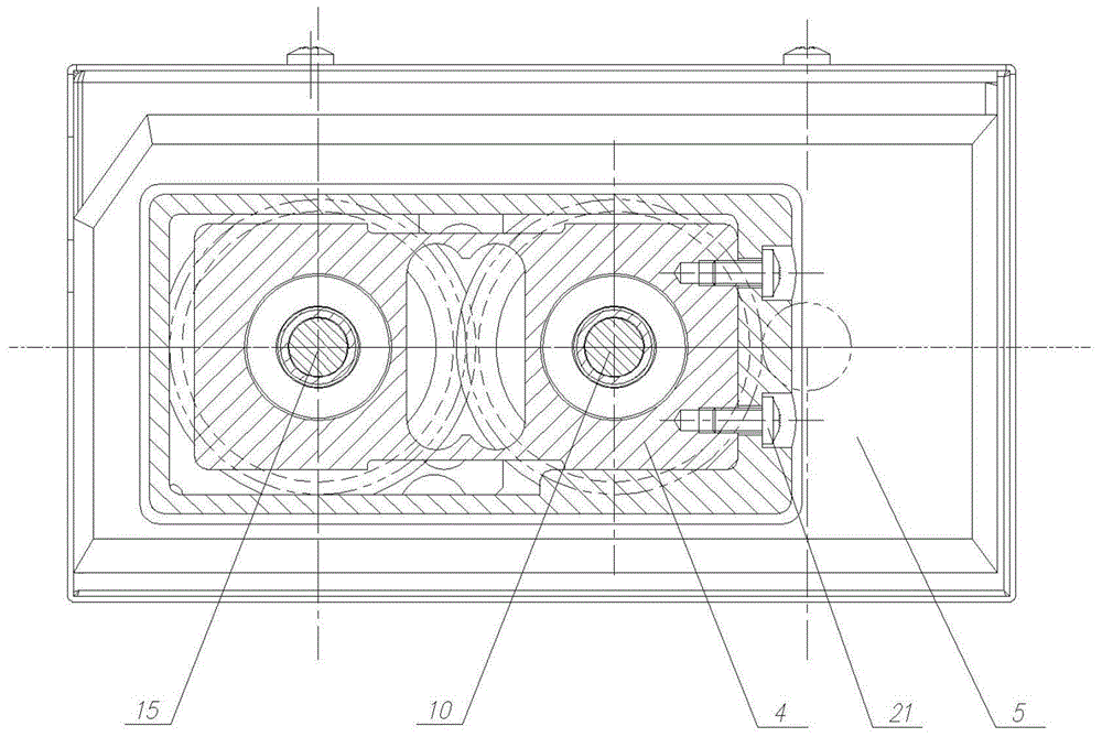 Force measurement type online grain water sensing device