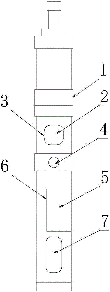 Real-time electronic cigarette power adjustment system based on pressure key