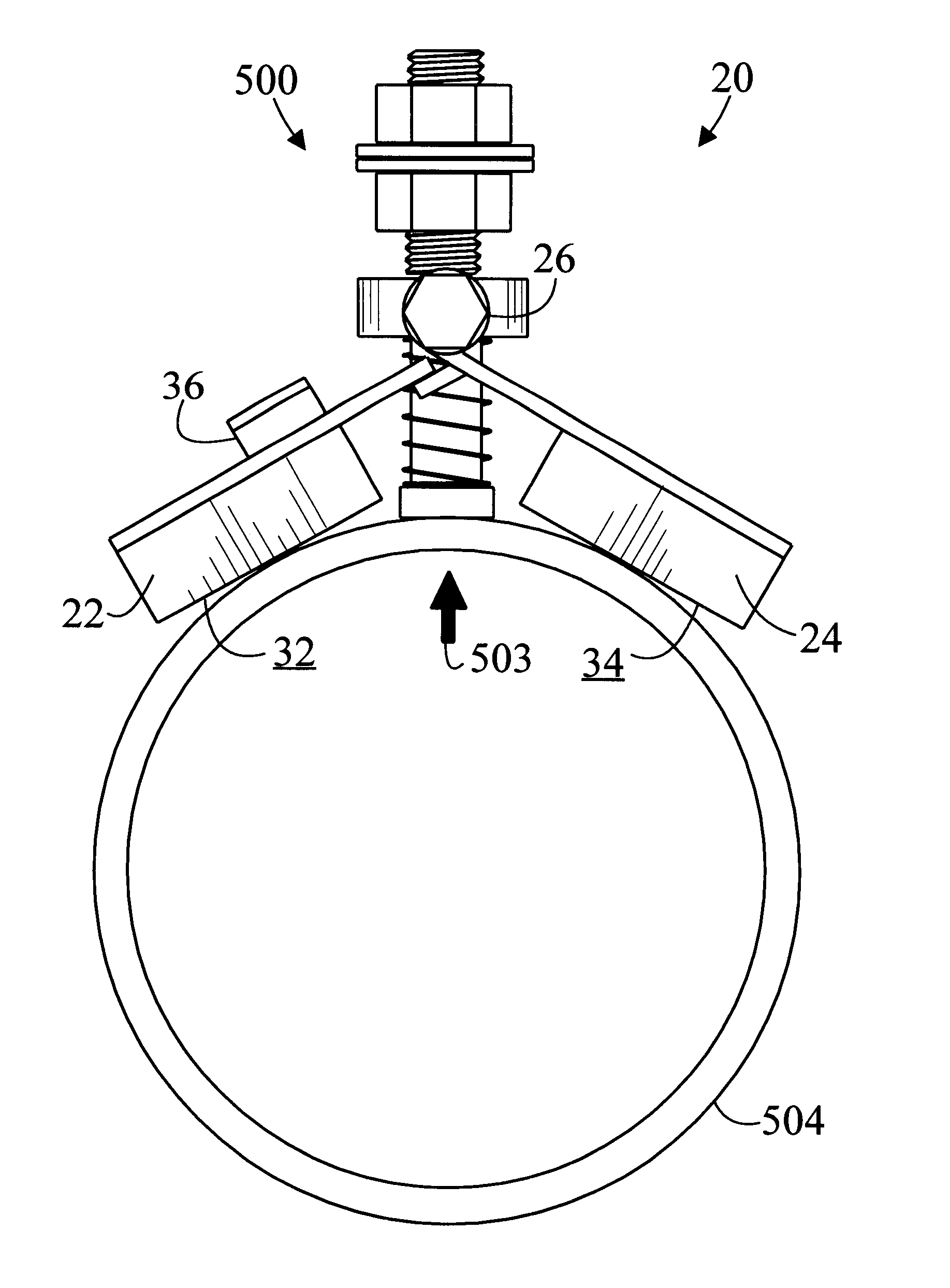 Magnetic clamp for welding magnetic objects