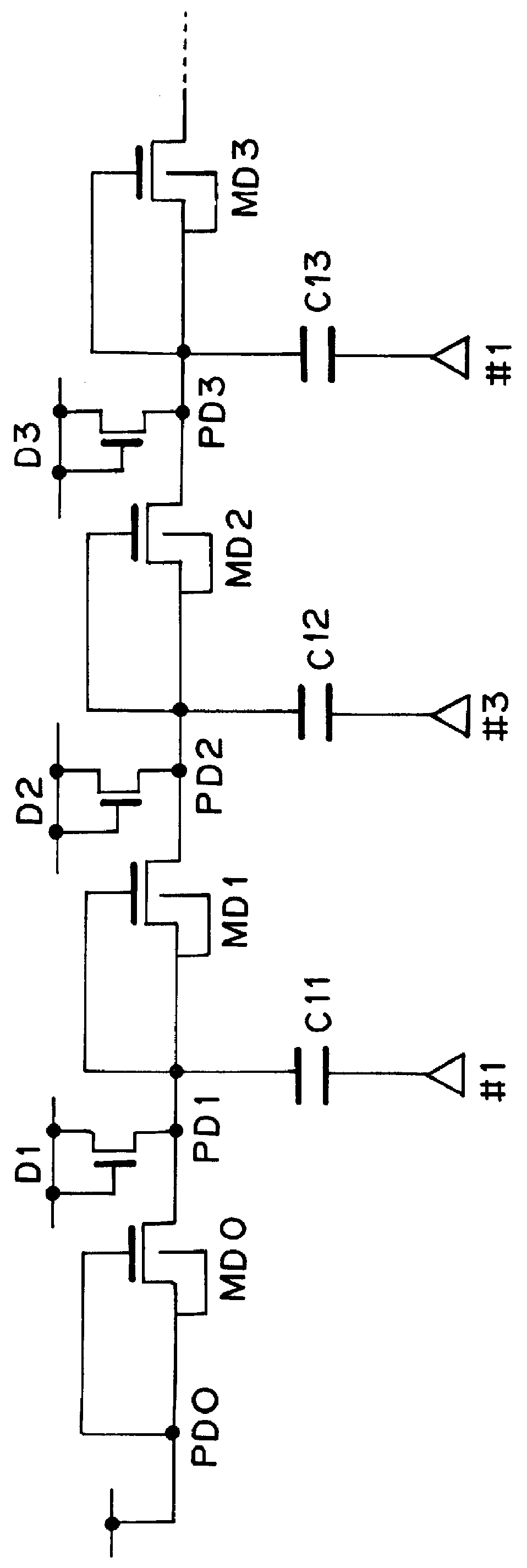 Booster circuit for semiconductor device