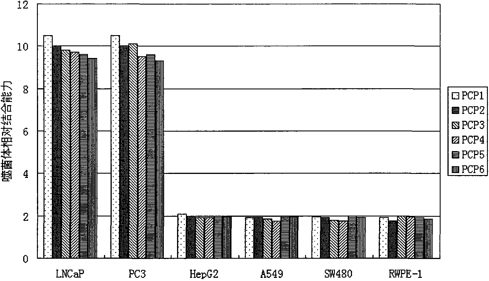 Oligopeptide of specifically combined prostate cancers and application of oligopeptide