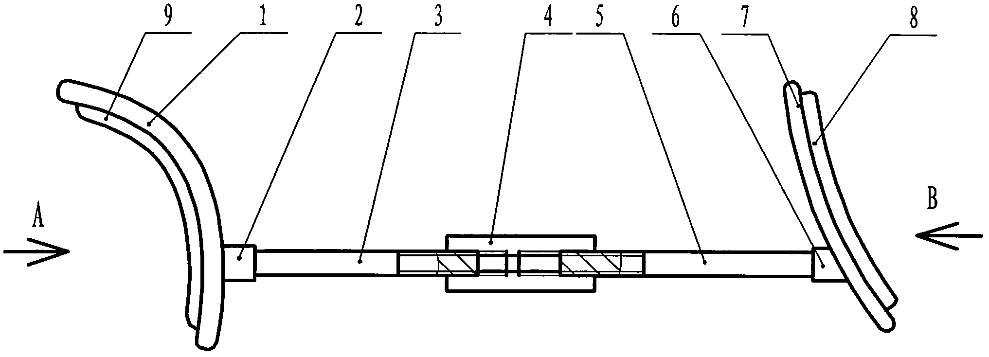 Movable cervical collar