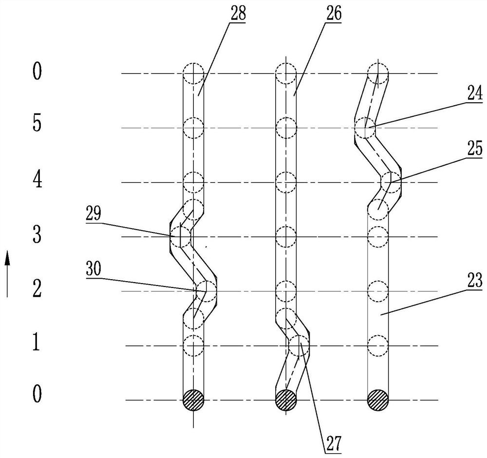 Three-wheeled automobile circulating type gear shifting conjoined rear axle