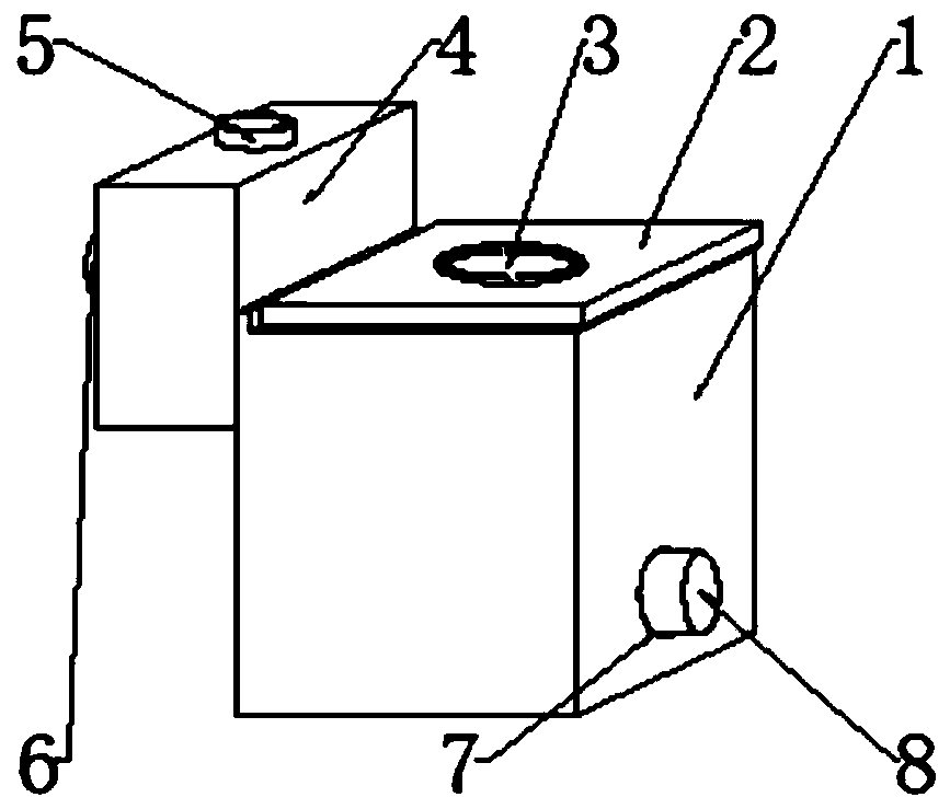 Environment-friendly type coal stove facilitating tail gas treatment