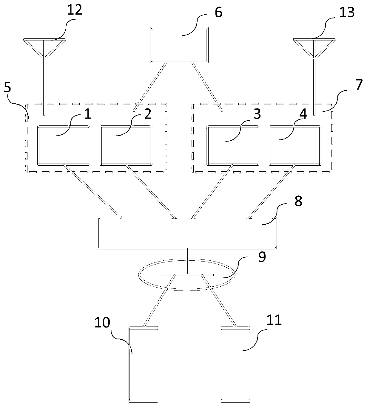 Dual mode and dual standby terminal and method for achieving dual mode and dual standby