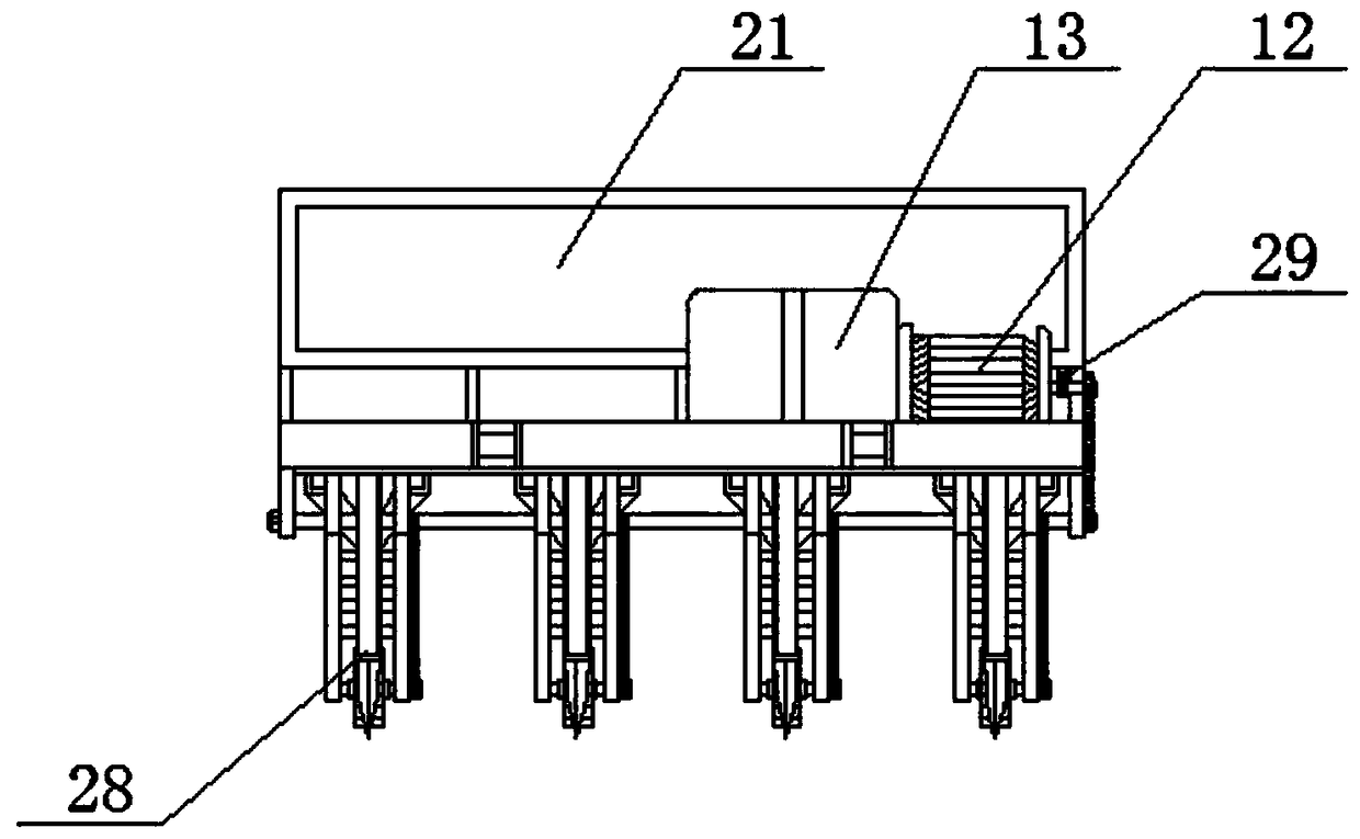 Agricultural multifunctional uniform sowing machine