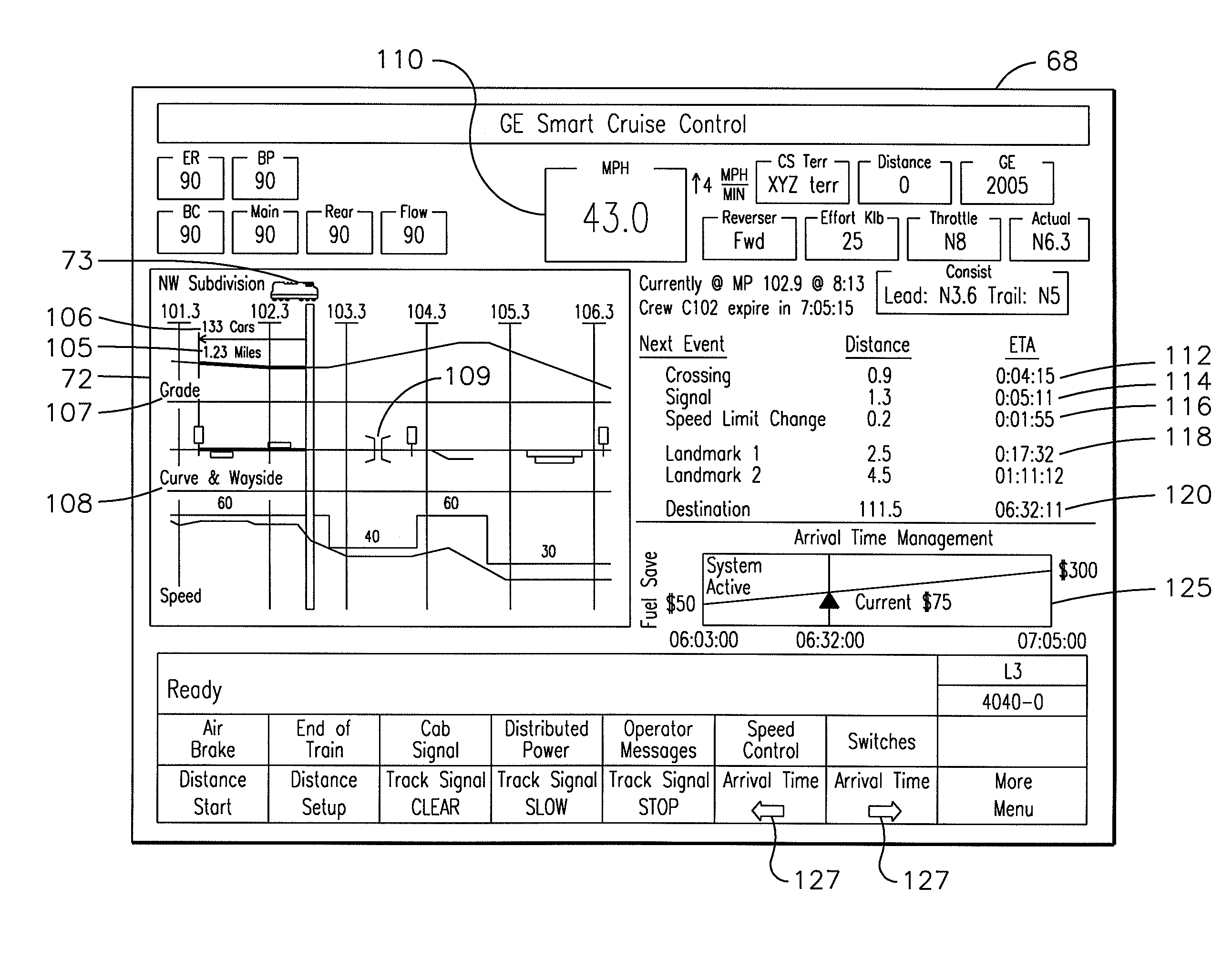 System, method, and computer software code for providing real time optimization of a mission plan for a powered system