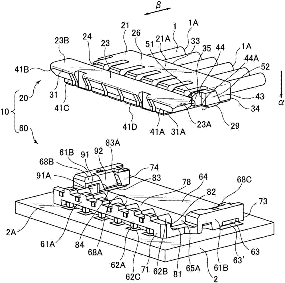 Connector Device Possessing Cable Connector And Installation Connector And Used Connector