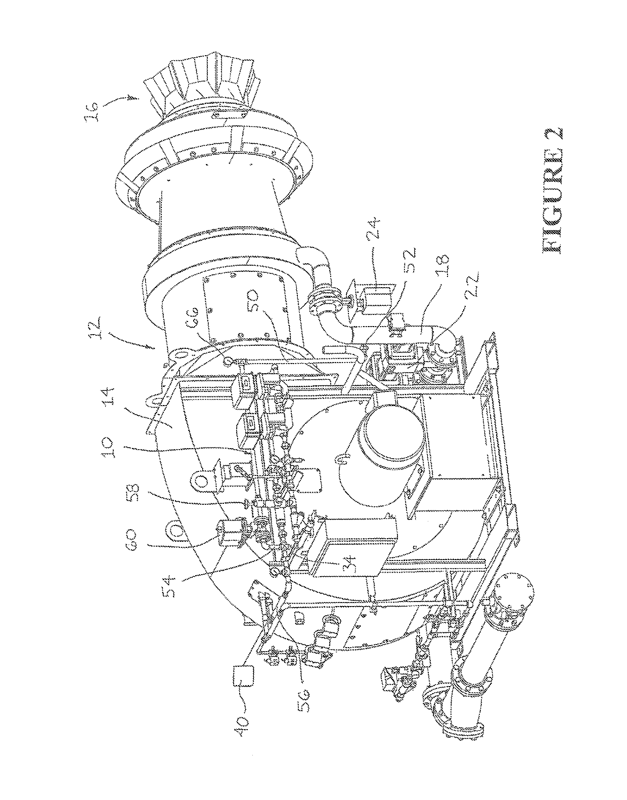 Apparatus and method for a center fuel stabilization bluff body