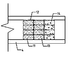 Rigid plugging method for mine tailings pond drainage well