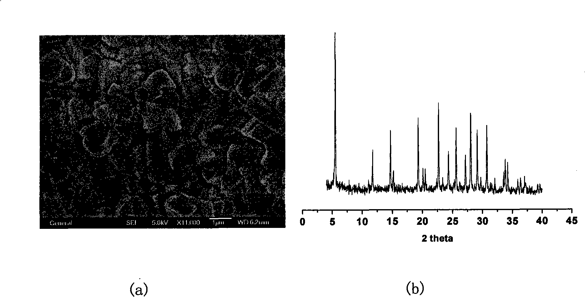 Process for preparing L- molecular sieve membranes on different carriers