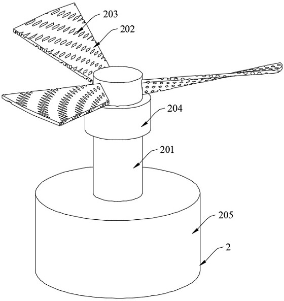 A kind of degradable fiber dyeing equipment