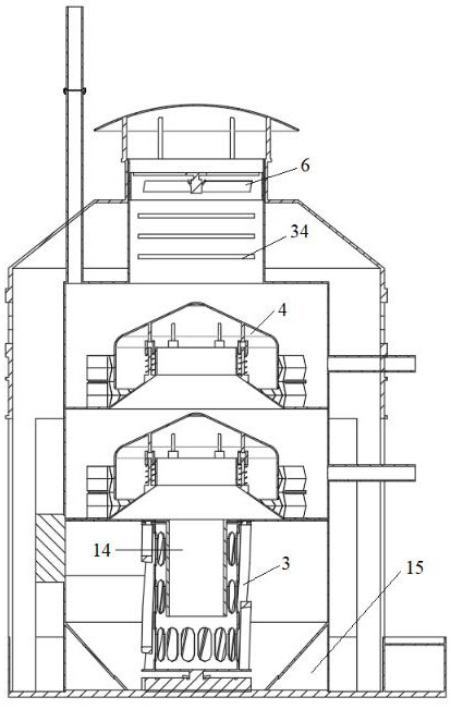 A purification tower for air pollution control