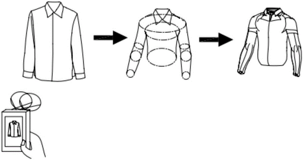 Fitting method applied to mobile terminal and mobile terminal