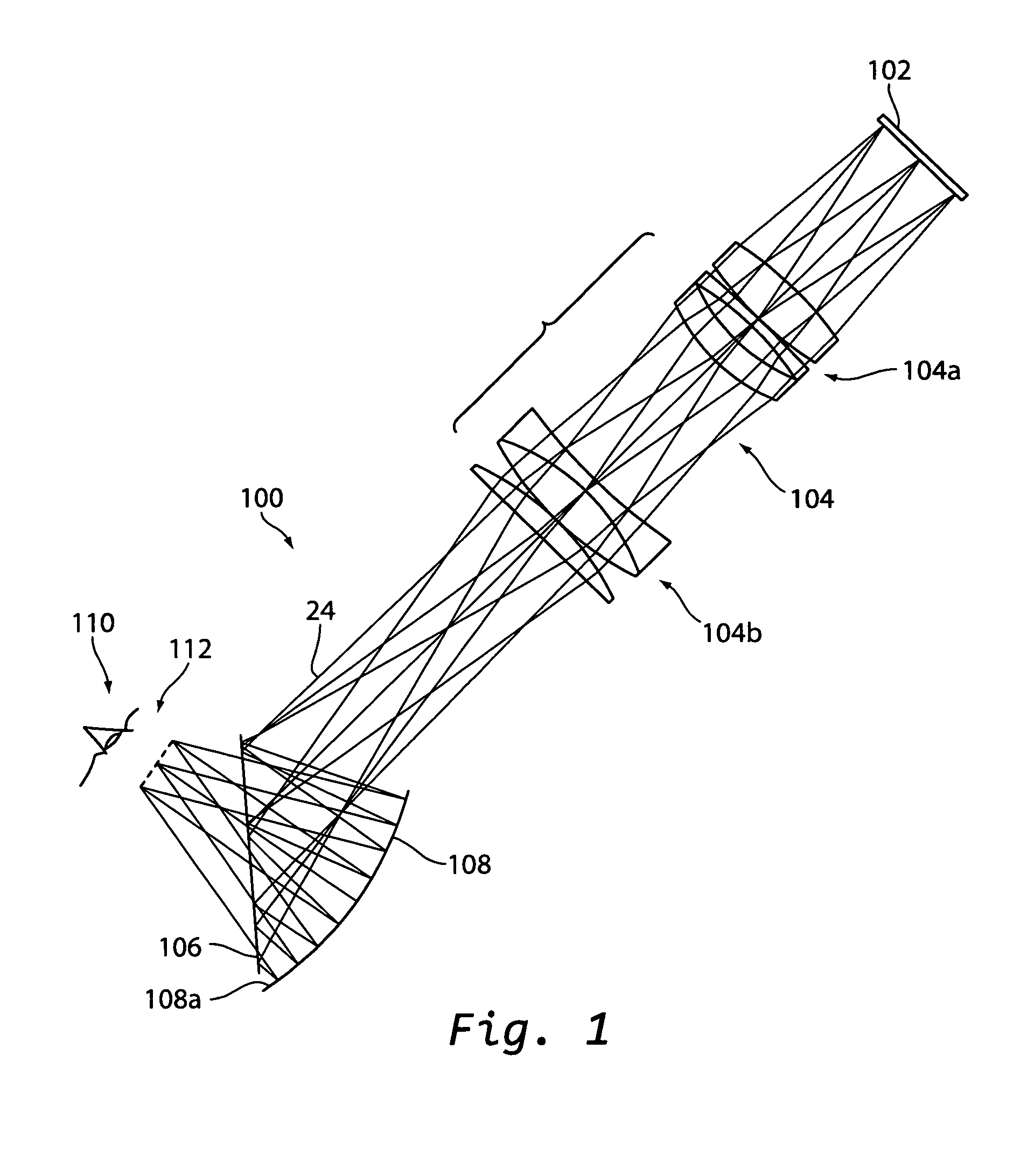 Compact optical system