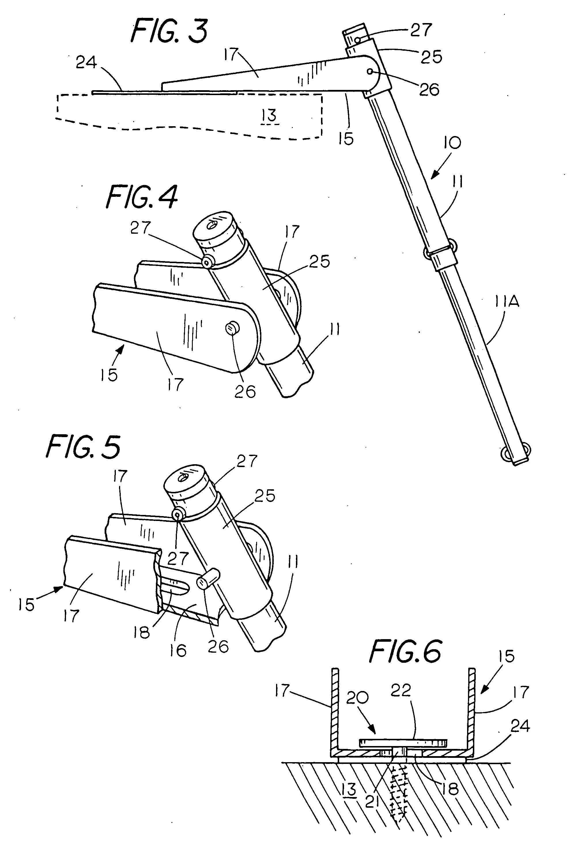 Slidably attached boat ladder