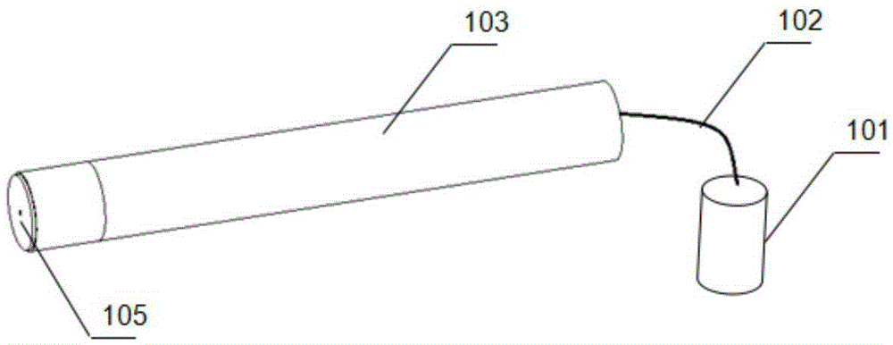 Device and method for detecting optical property parameters of agricultural products in continuous spectrum